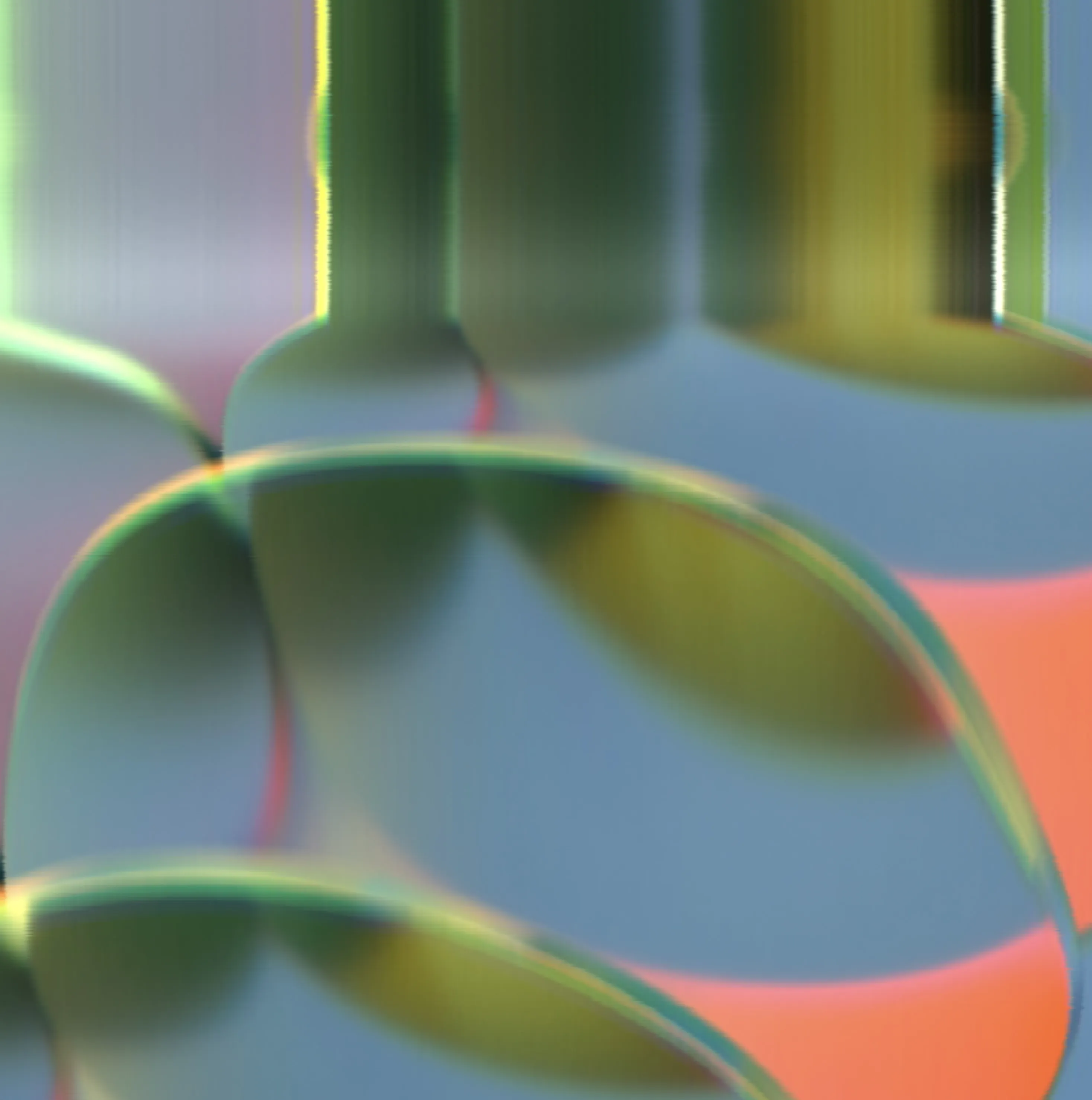 Abstract generative image for the Melius art direction.